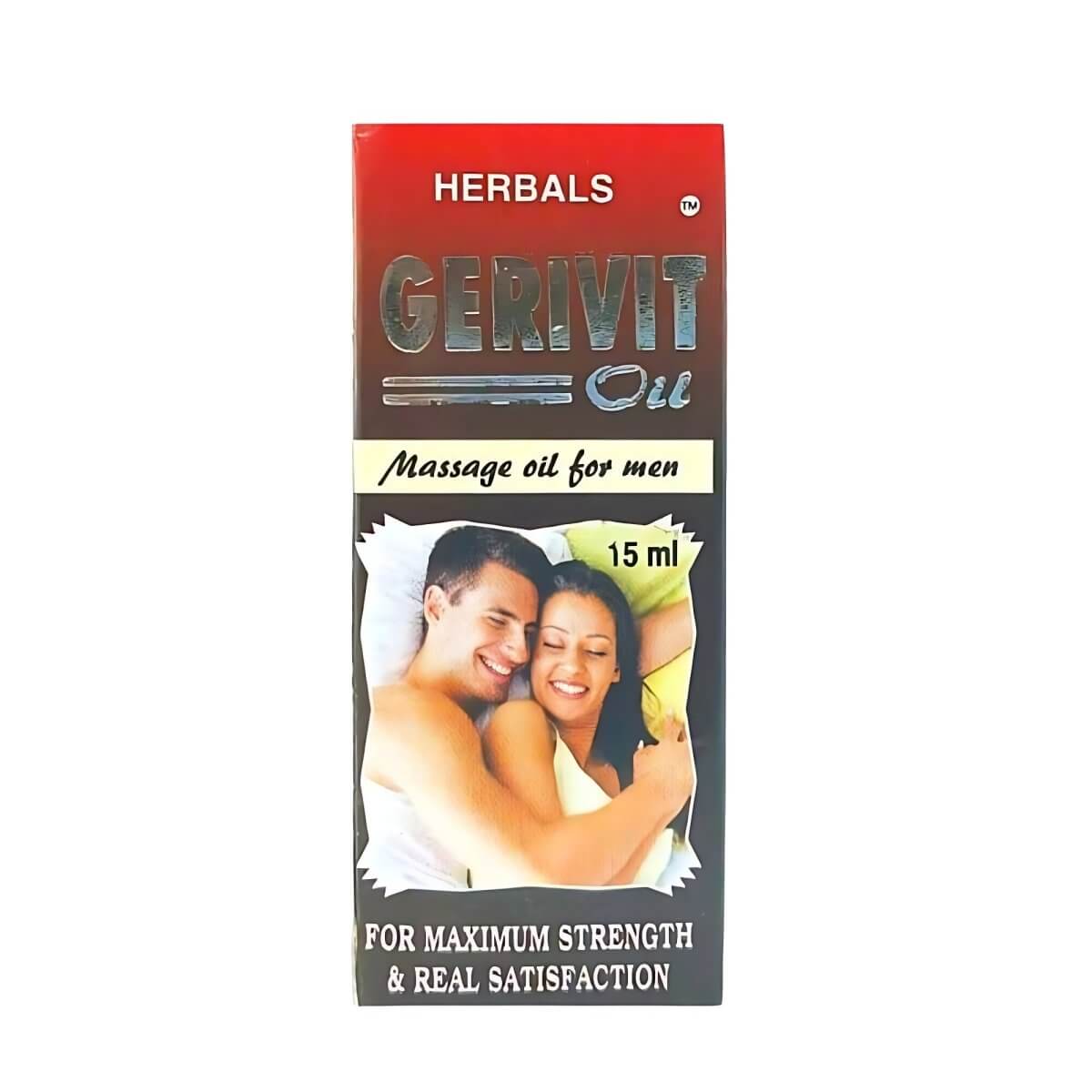 100% Satisfaction Herbals Gerivit Forte Capsule & Oil & rxtime extra tab (Combo Pack) For early ejaculation treatment