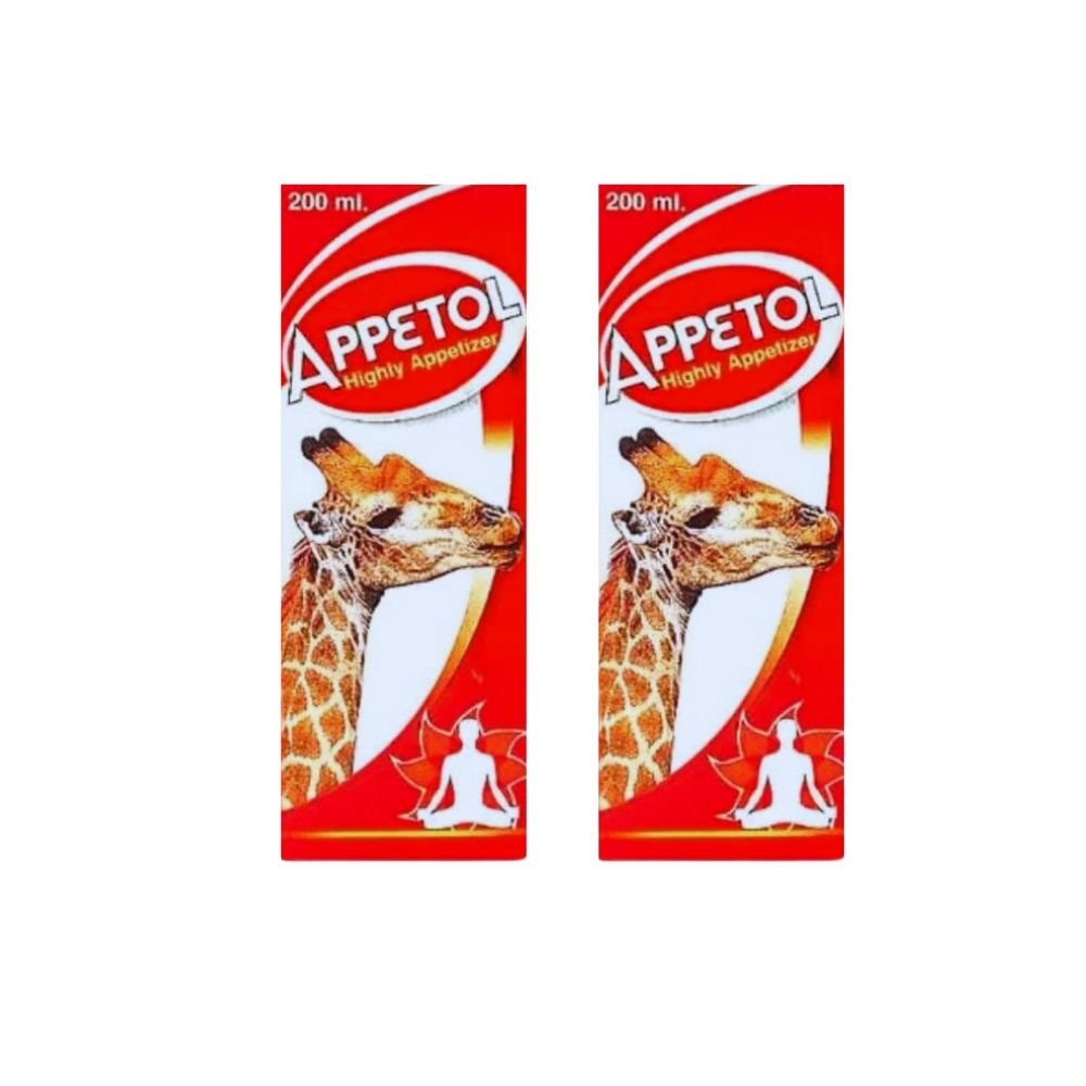 Appetol Syrup 200ml (PACK OF 4)