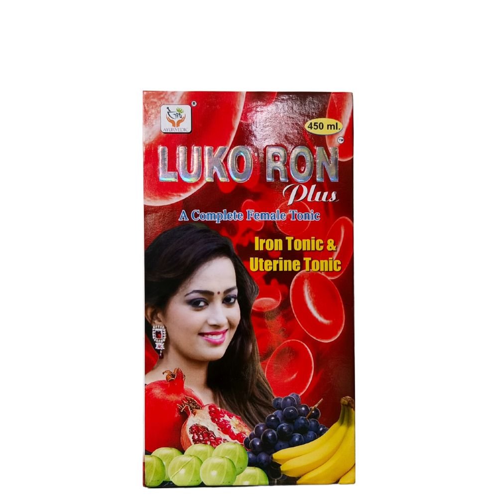 Ayurvedic LUKO RON Plus Tonic 450ml. (pack of 2)

