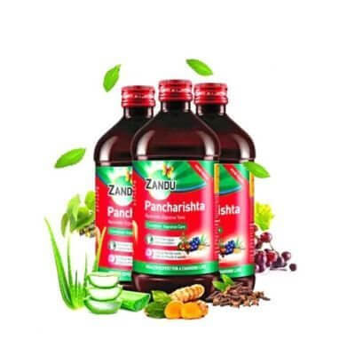 Ayurvedic ZANDU Pancharishta Tonic (Pack of 3)
