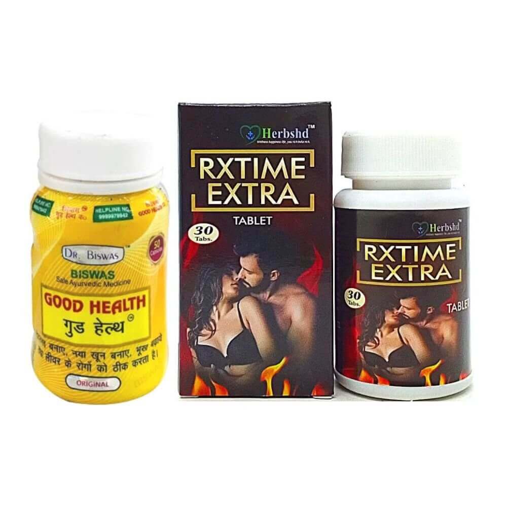 Rxtime Extra Tablet & Good Health Capsule (combo pack)
