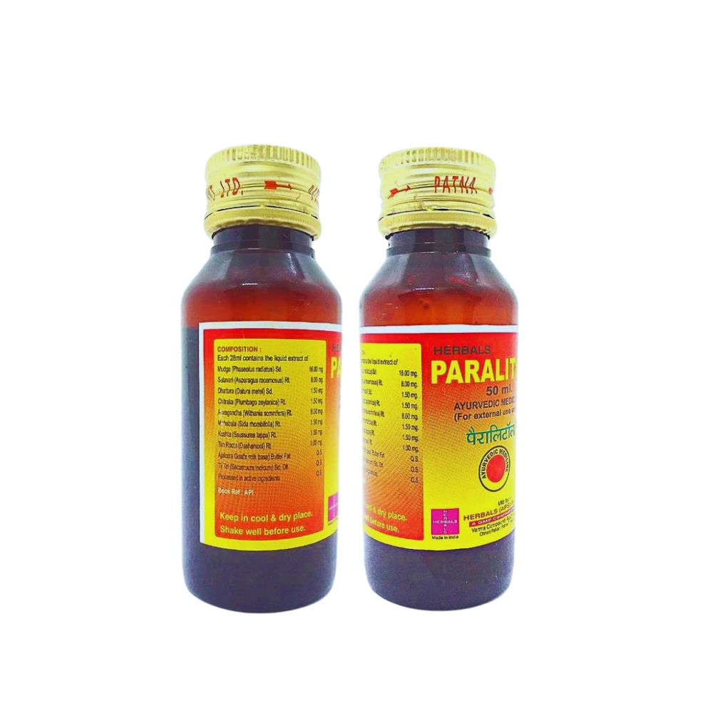 Paralitol Oil 50ml & Pain QR Plus 50 capsule
