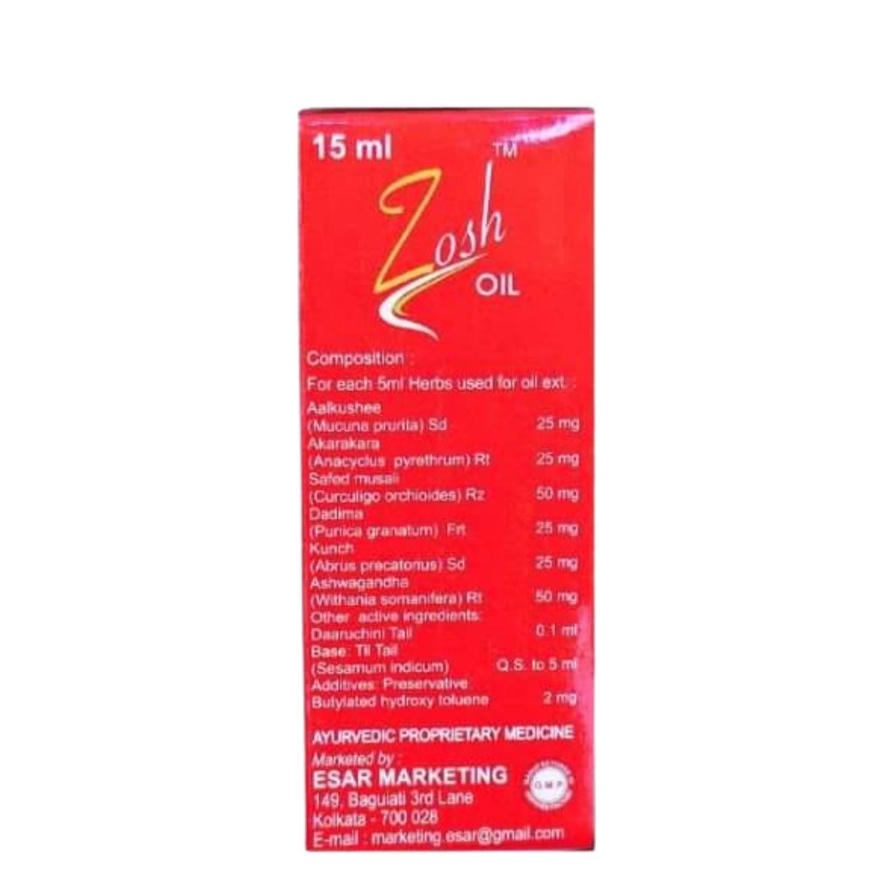 Zosh Oil for Man 15ml (pack of 2)