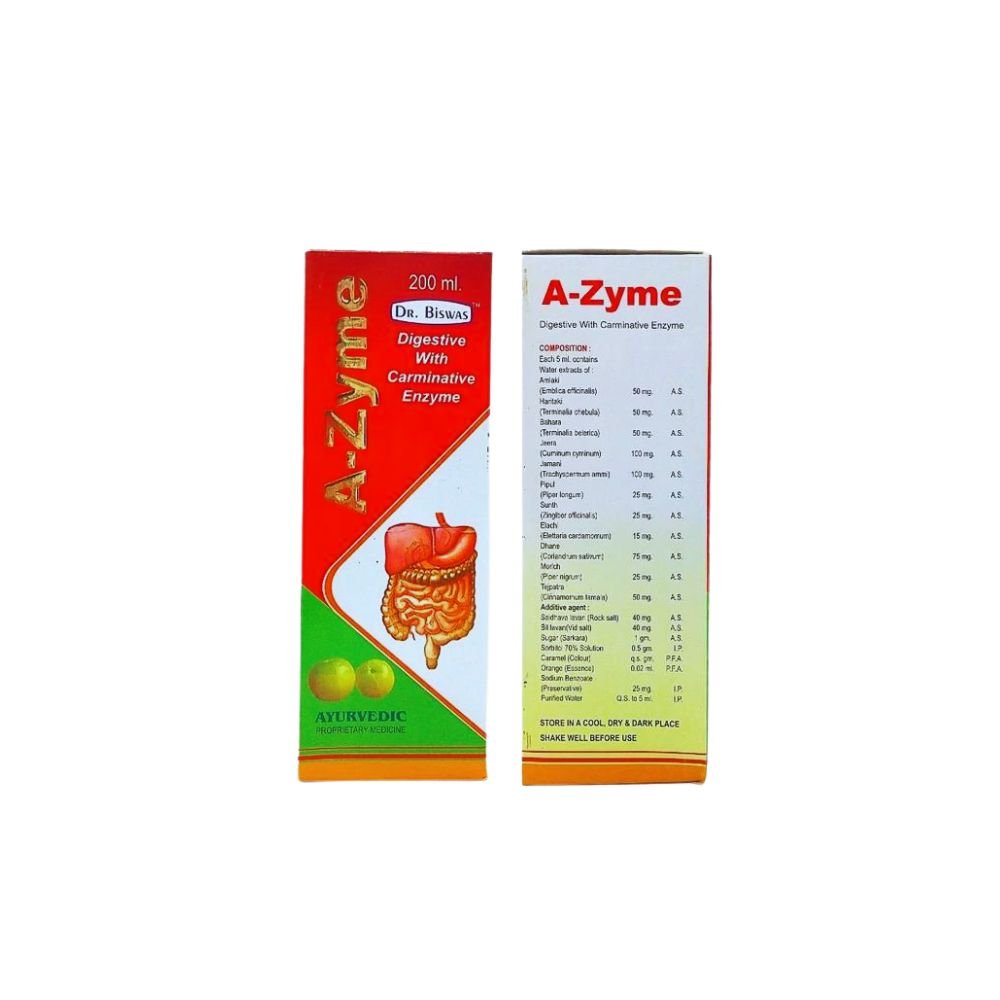 A - Zyme Syrup 200ml. (pack of 5)
