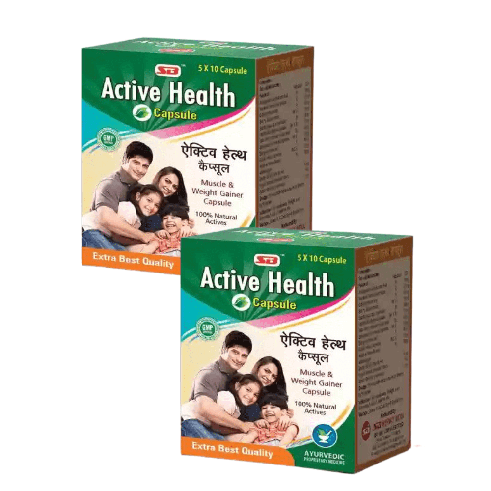 Active Health Natural Actives Muscight Gain Caple (pack of 2)