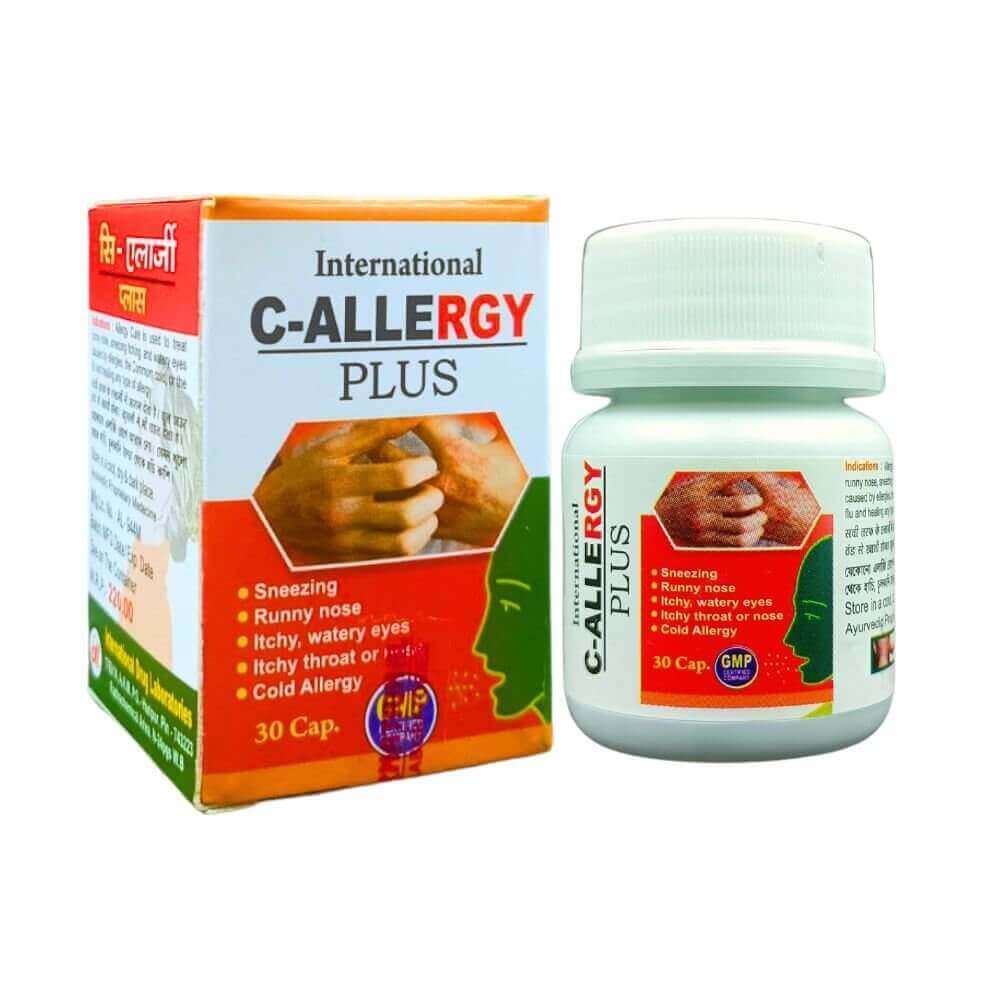 Allergy Cure Ayurvedic C - Allergy Plus Capsule(PACK OF 2)