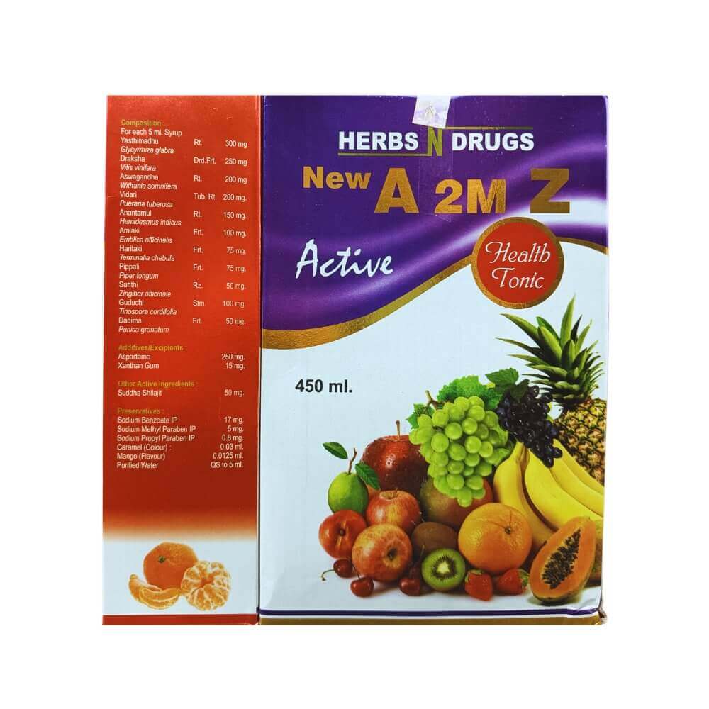 Ayurvedic A 2M Z Active Health Tonic for Loss of Appetite (pack of 2)