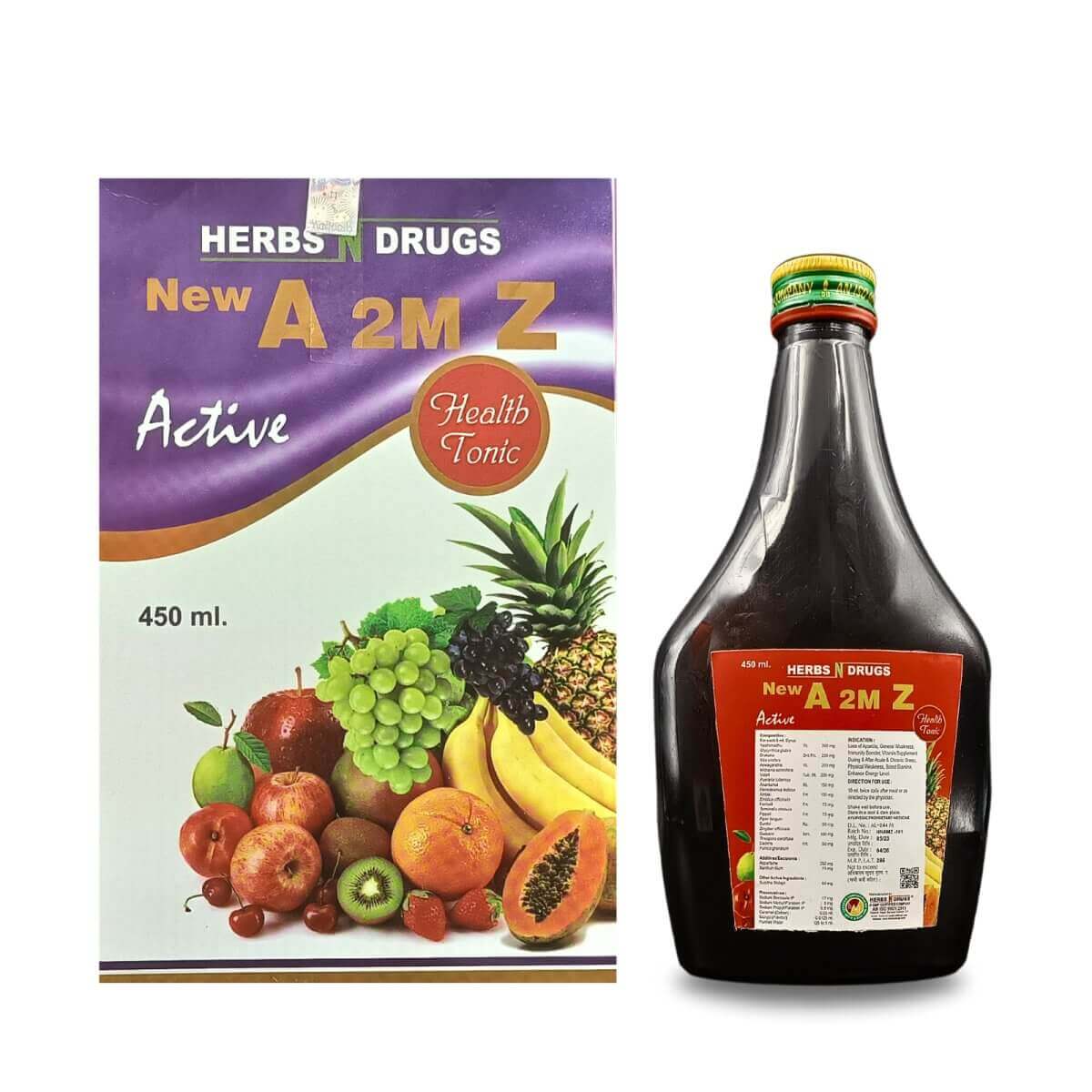 Ayurvedic A 2M Z Active Health Tonic for Loss of Appetite (pack of 2)