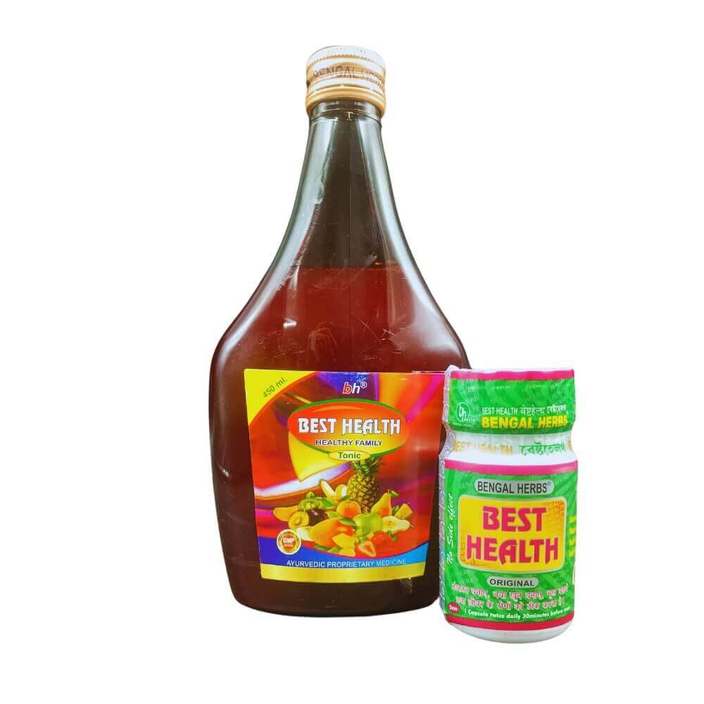 Ayurvedic Best Health Tonic & Capsule For Wight gain, Body weakness