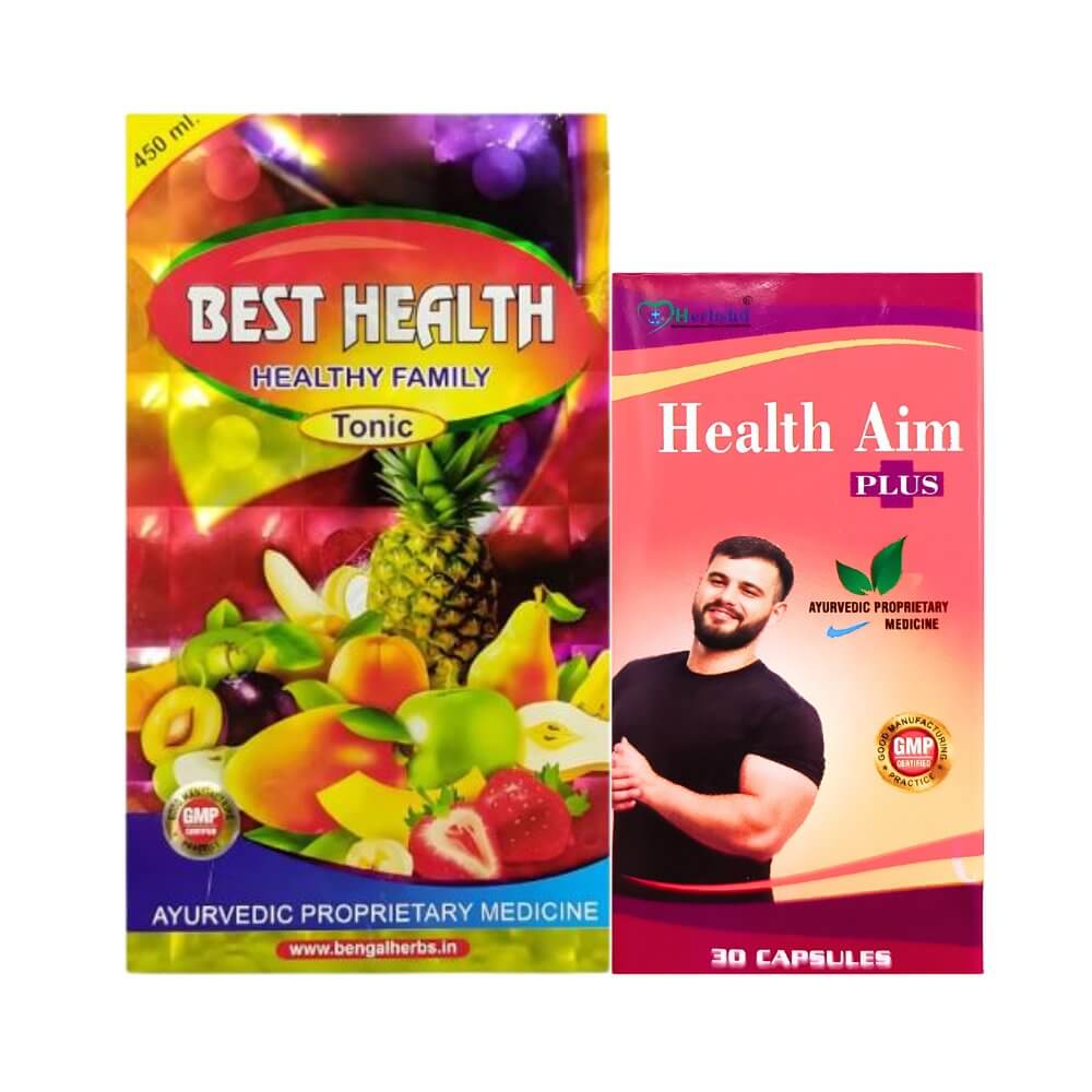 Ayurvedic Best health tonic & Health aim capsule (Combo Pack)