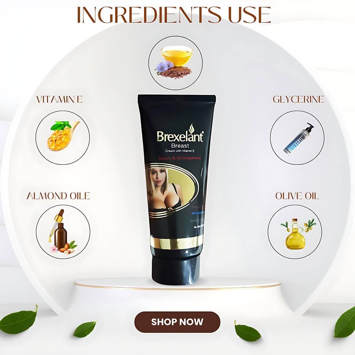Ayurvedic Brexelant Breast Cream With Vitamin - E
