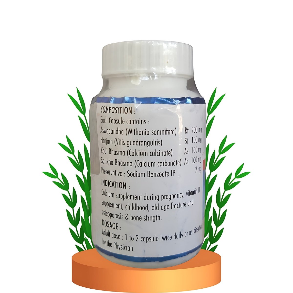Ayurvedic Calcigrow Capsule Makes Healthier and Stronger (Pack off 2)
