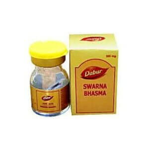 Ayurvedic Dabur Swarna Bhasma & Health aim capsule (combo pack)