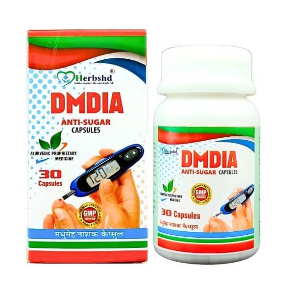 Ayurvedic DMDIA Anti - Sugar capsules For diabeties