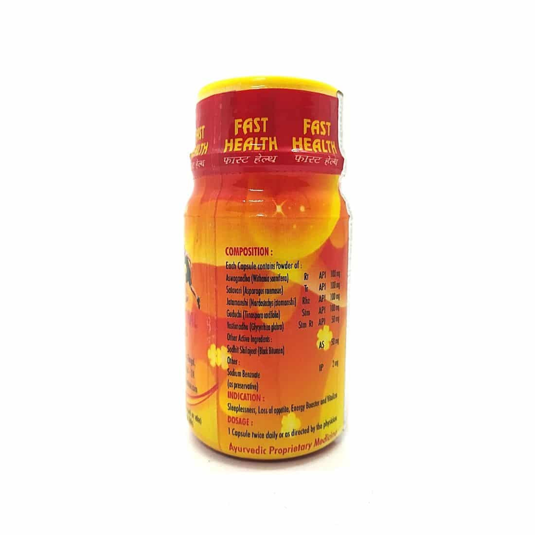 Ayurvedic Fast Health 50 Capsule(pack of 2)