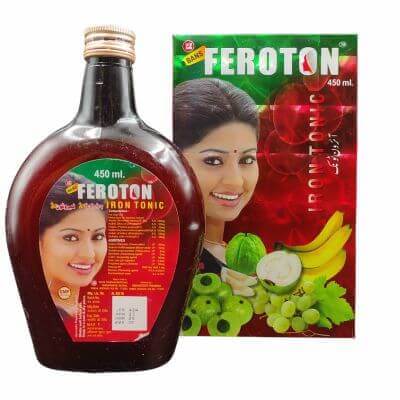 Ayurvedic Feroton Iron Tonic 450ml (pack of 2)