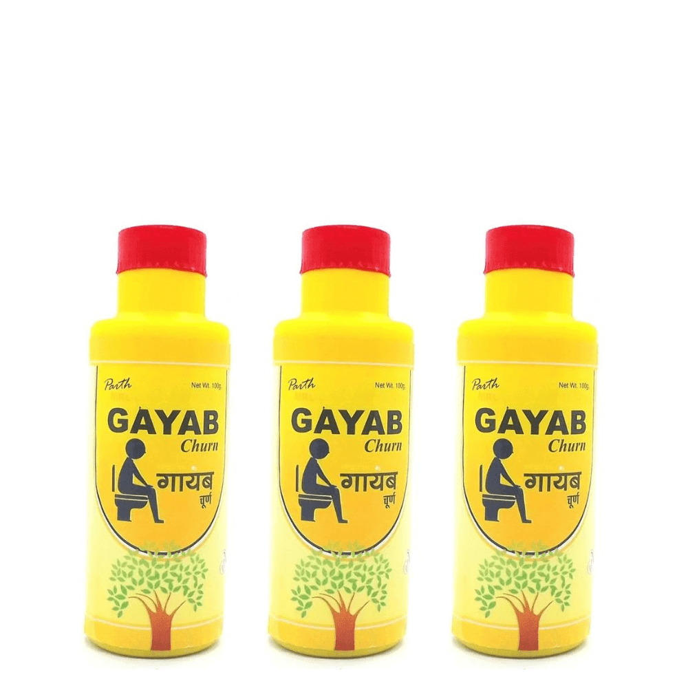 Ayurvedic Gayab Churn 100gm pack of 3
