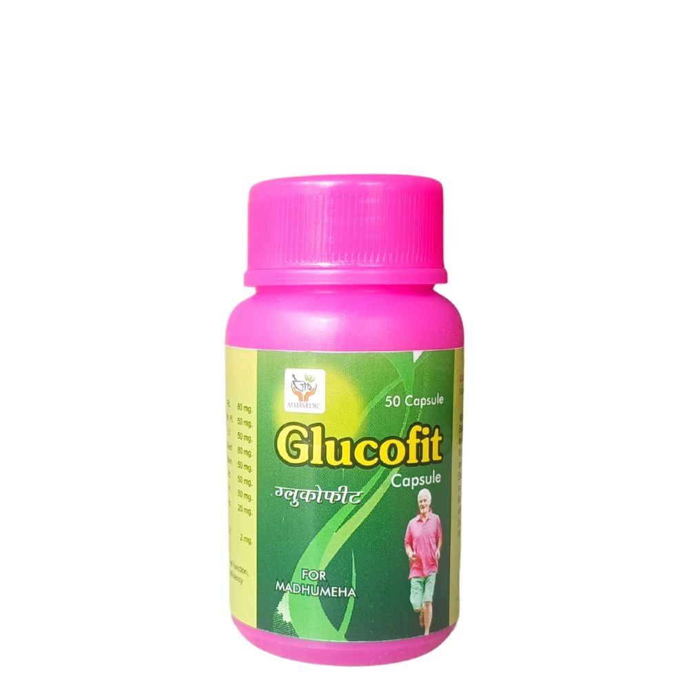 ayurvedic Glucofit 50 capsule(pack of 3)