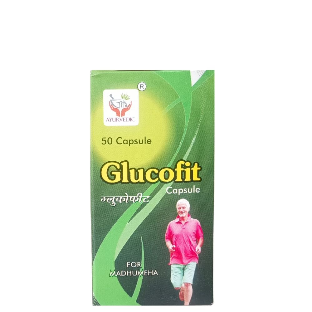ayurvedic Glucofit 50 capsule(pack of 3)