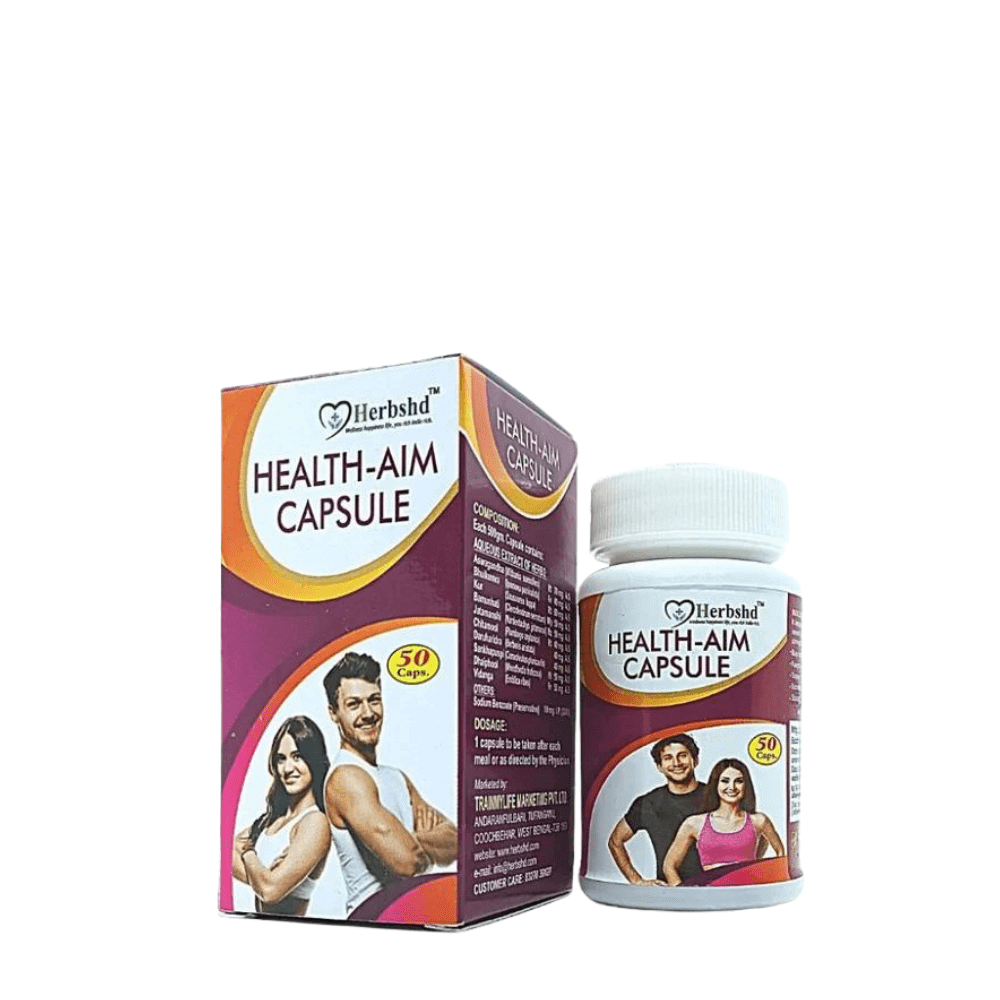 Ayurvedic Good Health Tonic &amp; Health Aim Capsule Combo pack For energy