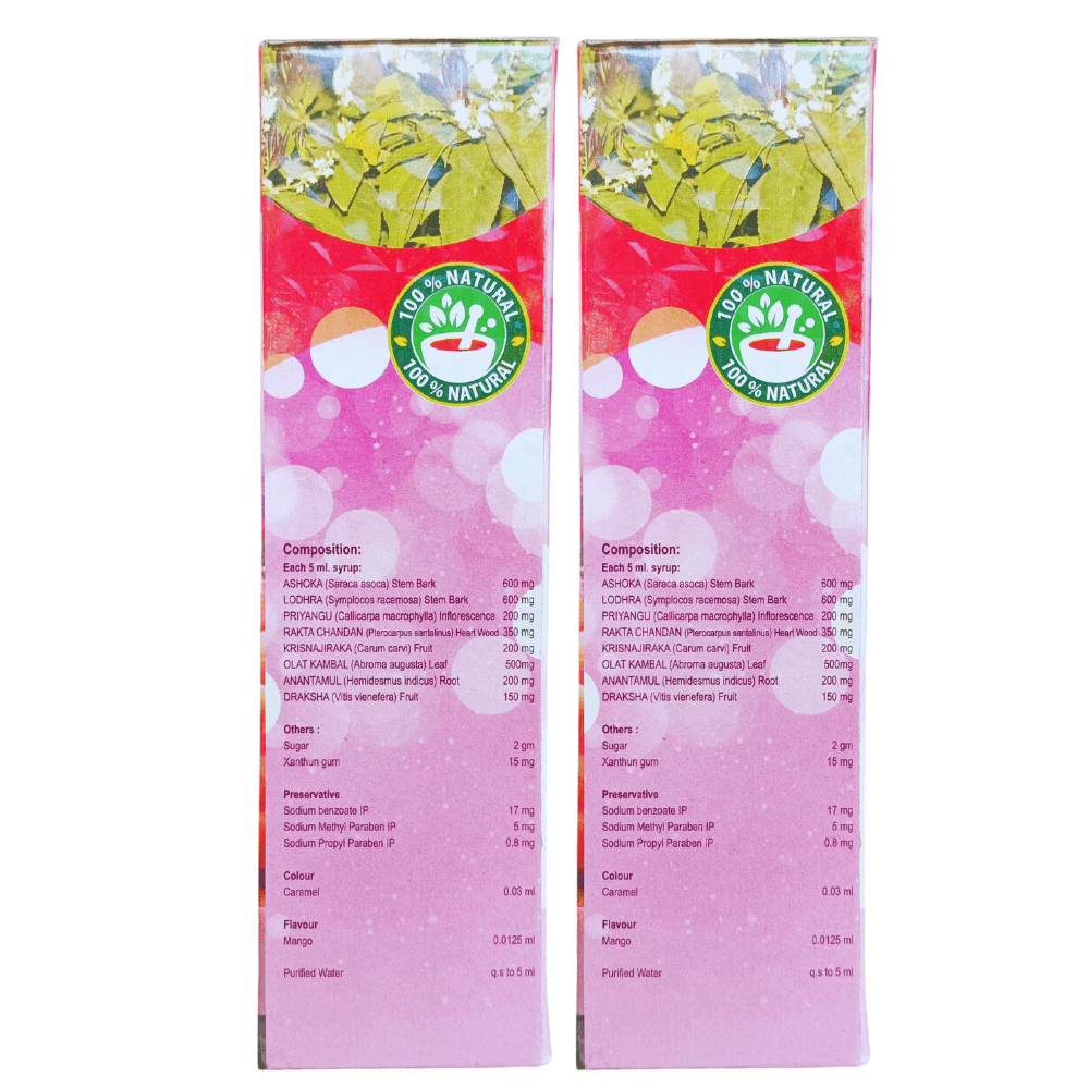 Ayurvedic Gynimin Tonic (450ml.) pack of 2