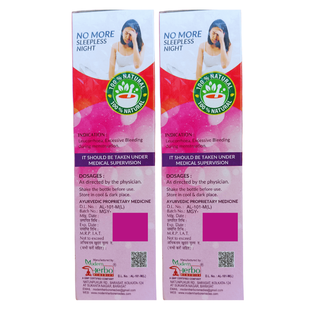 Ayurvedic Gynimin Tonic (450ml.) pack of 2