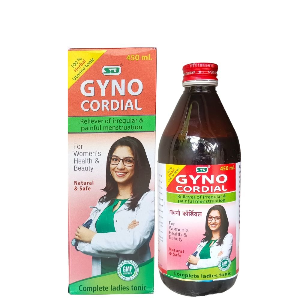 AYURVEDIC GYNO CORDIAL SYRUP & HEALTH - AIM CAPSULE (COMBO PACK)
