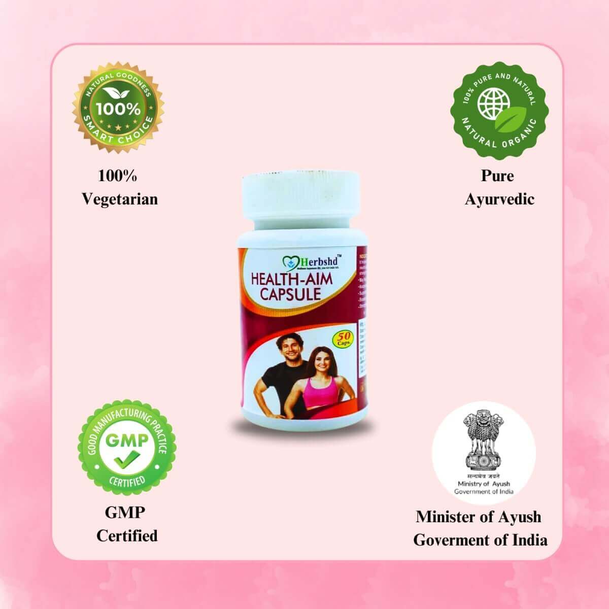 Ayurvedic Health aim Capsule for good health