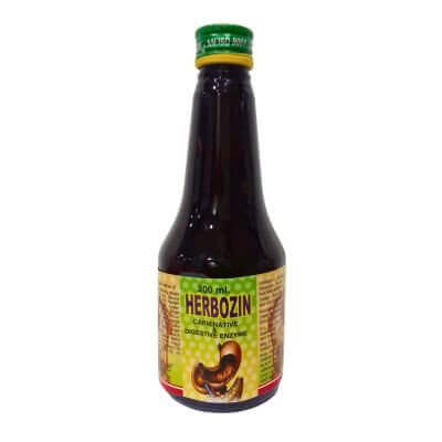 Ayurvedic Herbozin Syrup 200ml(pack of 4)