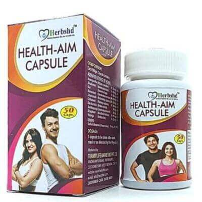 Ayurvedic Lama Lamatex Plus Gold Capsule & Health Aim Capsule (Combo)