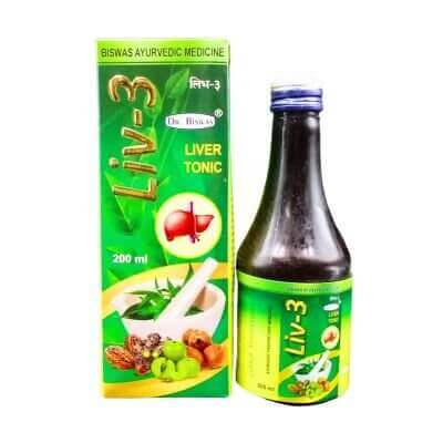 Ayurvedic Liv - 3 Liver Tonic (pack of 5)