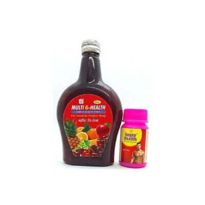 AYURVEDIC MULTI - G HEALTH TONIC & SUPER HEALTH CAPSULE(COMBO PACK)