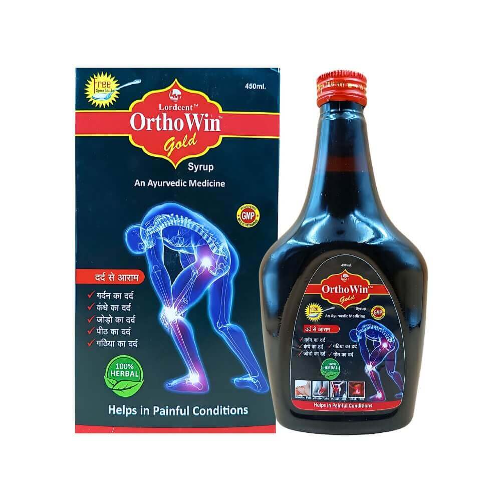 AYURVEDIC Ortho Win Gold Syrup For Pain Relief