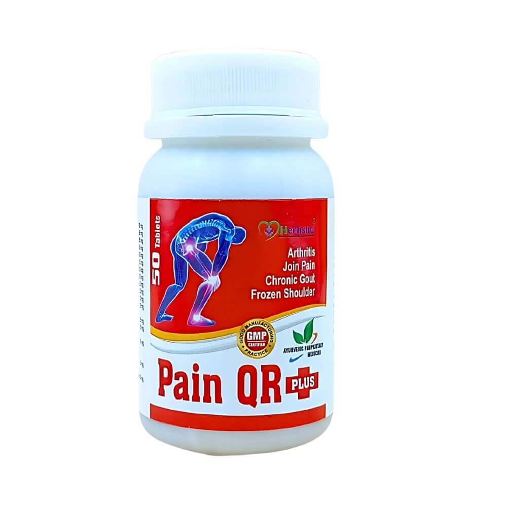 Ayurvedic Pain QR Plus Tablets for muscle pain & chronic pain (Pack Of 2)
