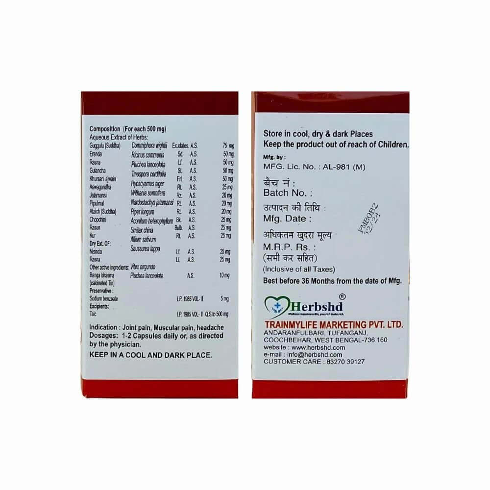 Ayurvedic Paralitol oil & Pain QR Plus Tablet Relieves chronic pain