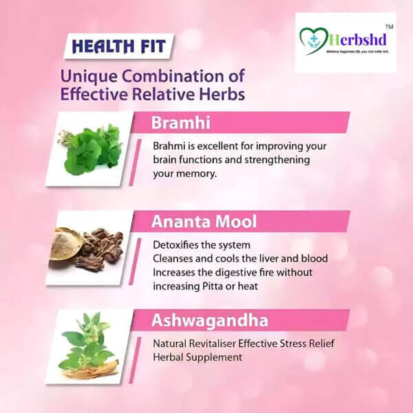 Ayurvedic Sb Herbo Health fit Capsule for good health ( Pack OF 2 )