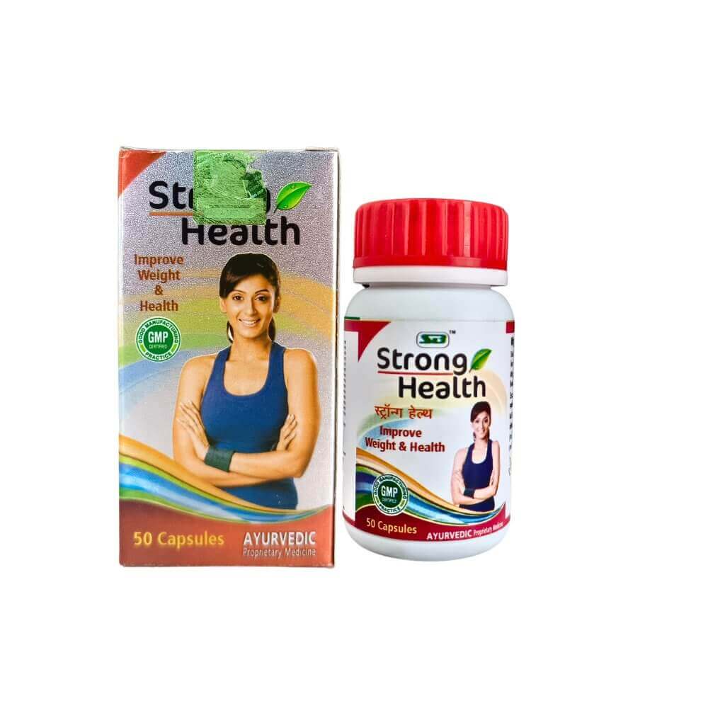 Ayurvedic SB STRONG HEALTH Capsule for Body Weakness (Pack Of 2)