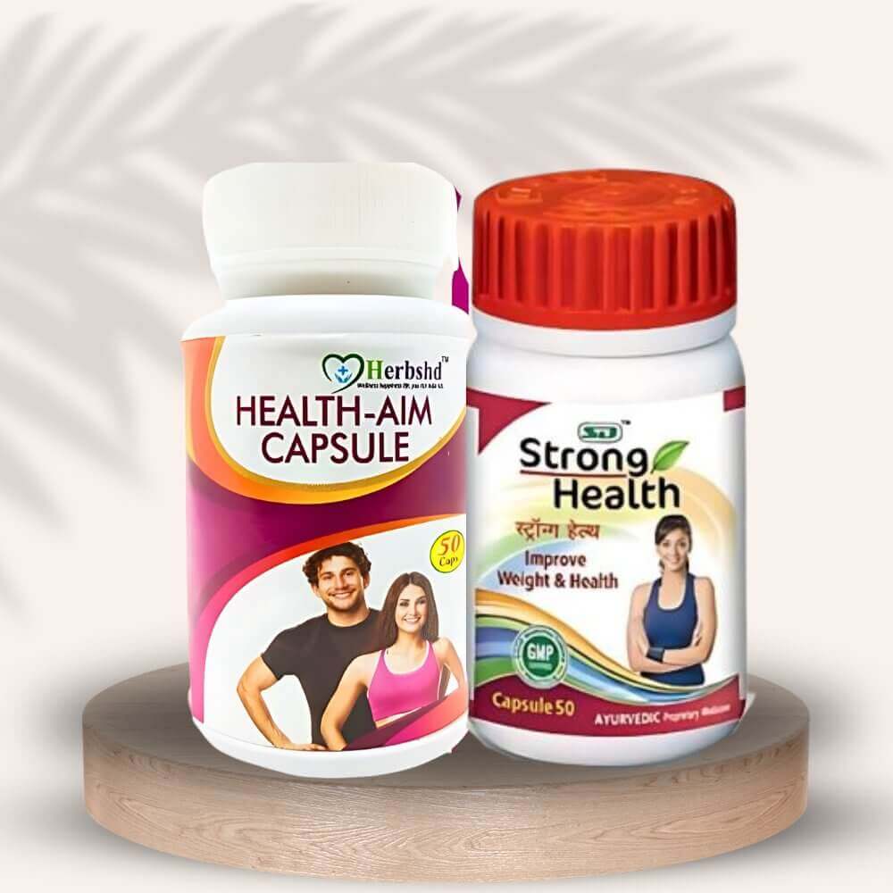 Ayurvedic Strong Health & Health Aim Capsules for Body building