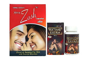 Ayurvedic Xtra Zosh Capsule & Rxtime Extra Tablet (combo)