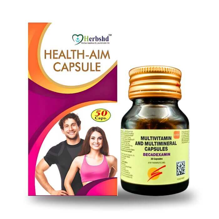 Becadexamin MULTIVITAMIN Capsule & Health Aim Capsule (COMBO PACK)