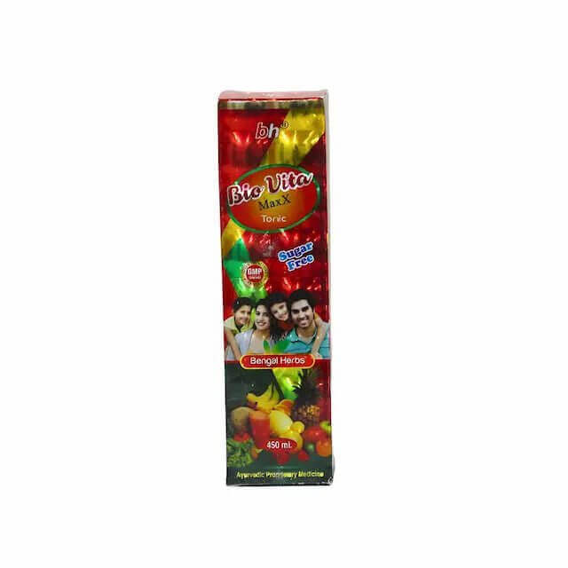 Bio Vita MaxX Sugar Free Tonic 450ml (Pack of 2)
