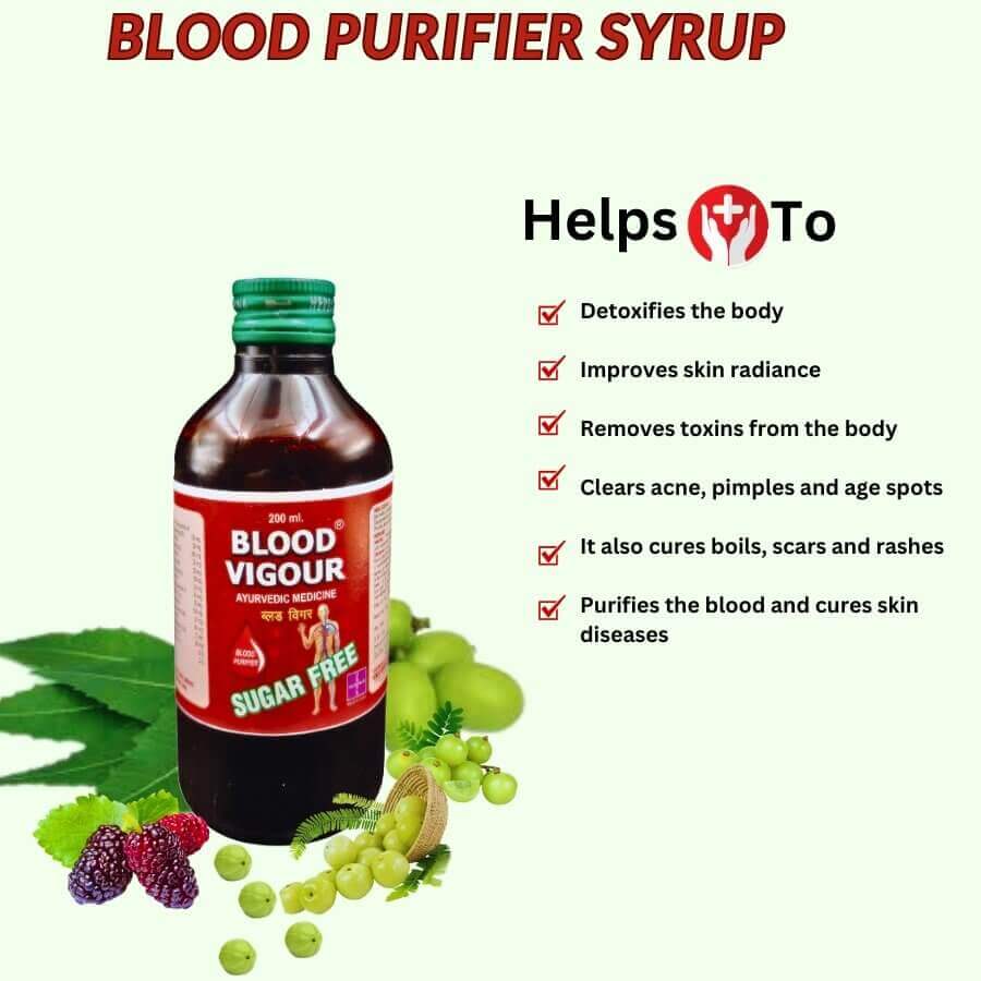 Blood Vigour Syrup 200ml(pack of 2)