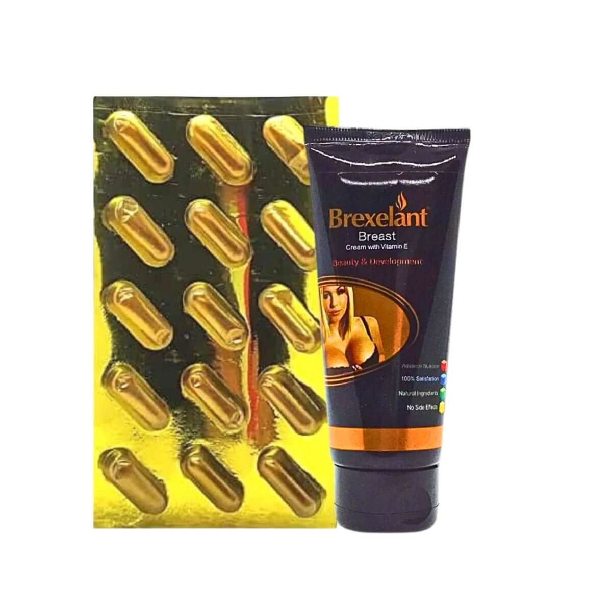 Breast Care Brexelant Breast Cream & Capsule(Combo)