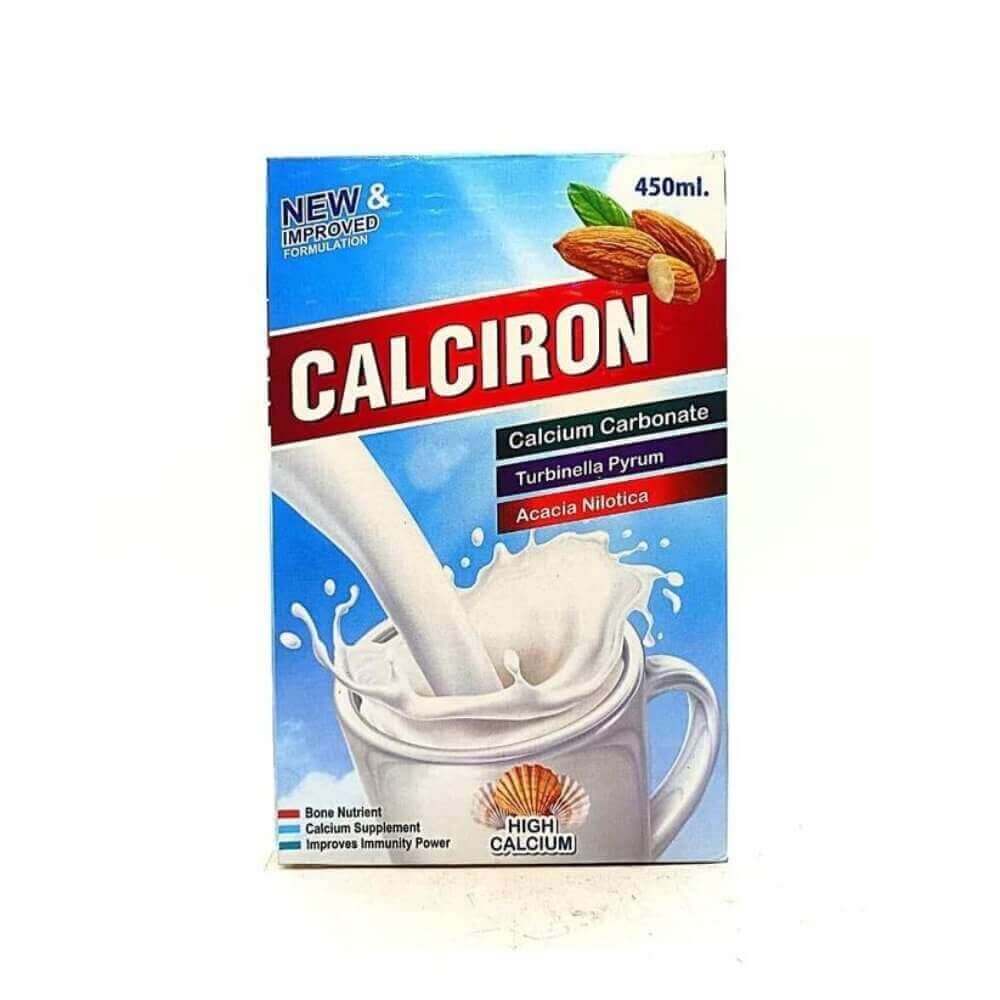 Calciron Syrup 450ml. ( PACK OF 2 )