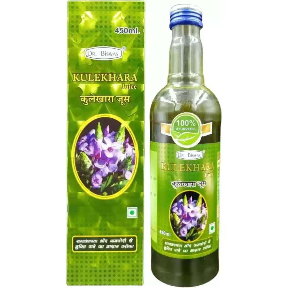 Dr.Biswas Kulekhara Juice for low BP 450ml (pack of 3)
