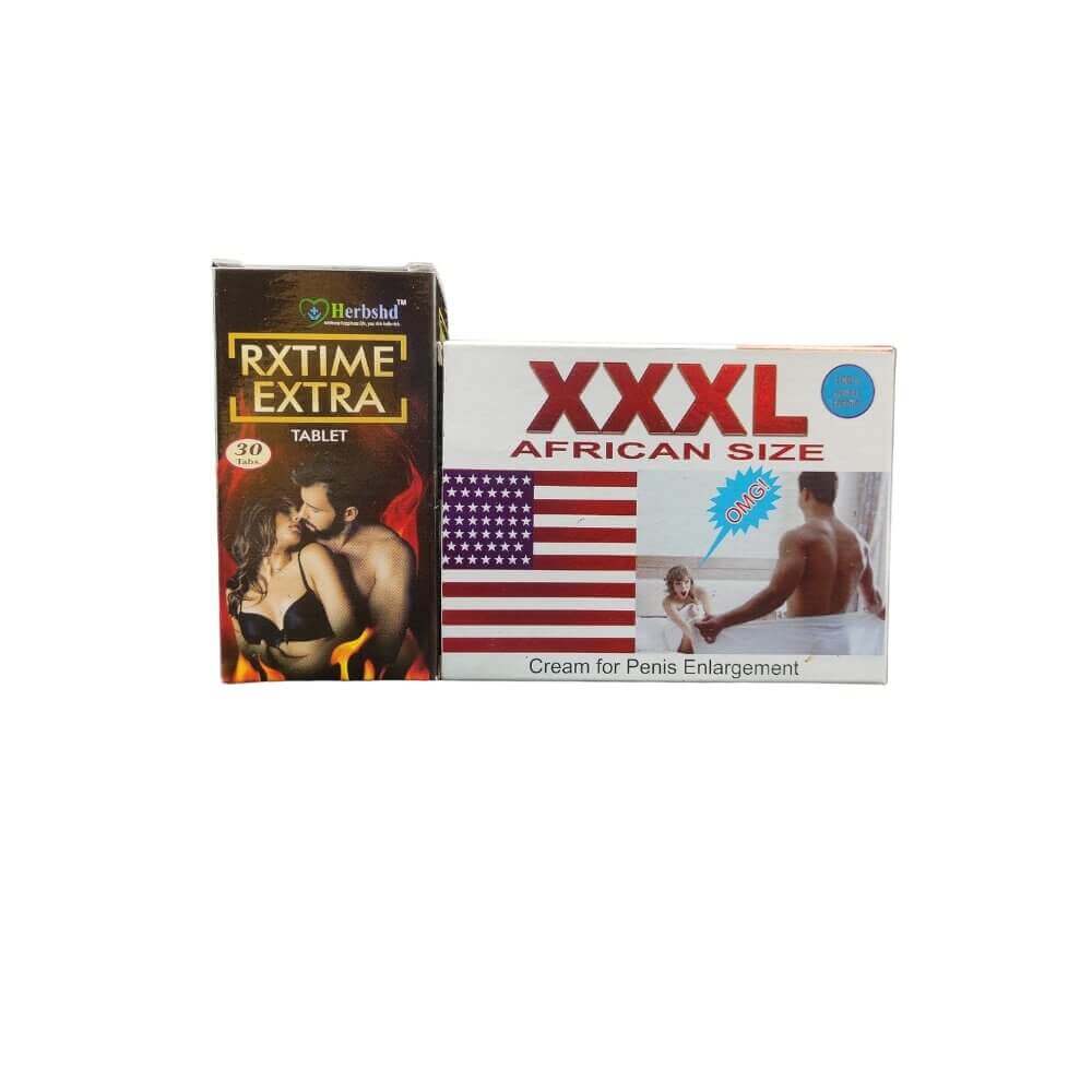 Dr.CHOPRA XXXL African Size Cream & RX time capsule