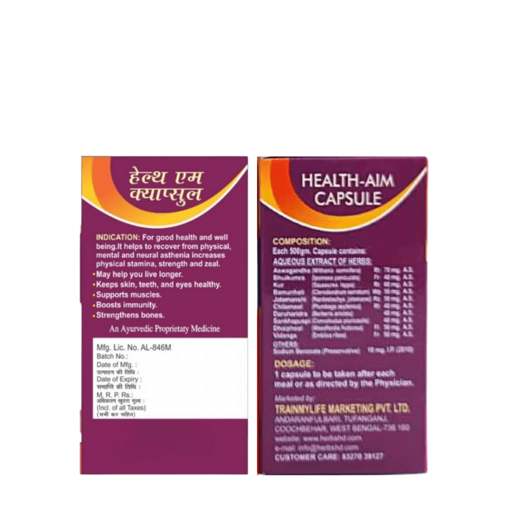 Ecoflora capsule & Health - Aim Capsule (combo).