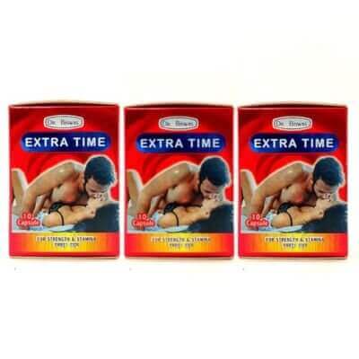 Extra Time Capsule (Pack of 3)