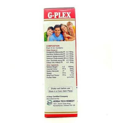 G - PLEX Natural Vitamin B - Complex Syrup
