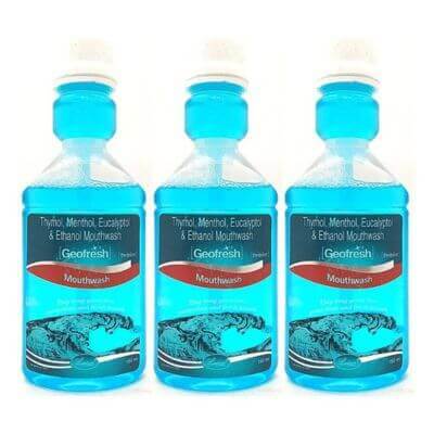 Geofresh Mouthwash (Pack of 3).
